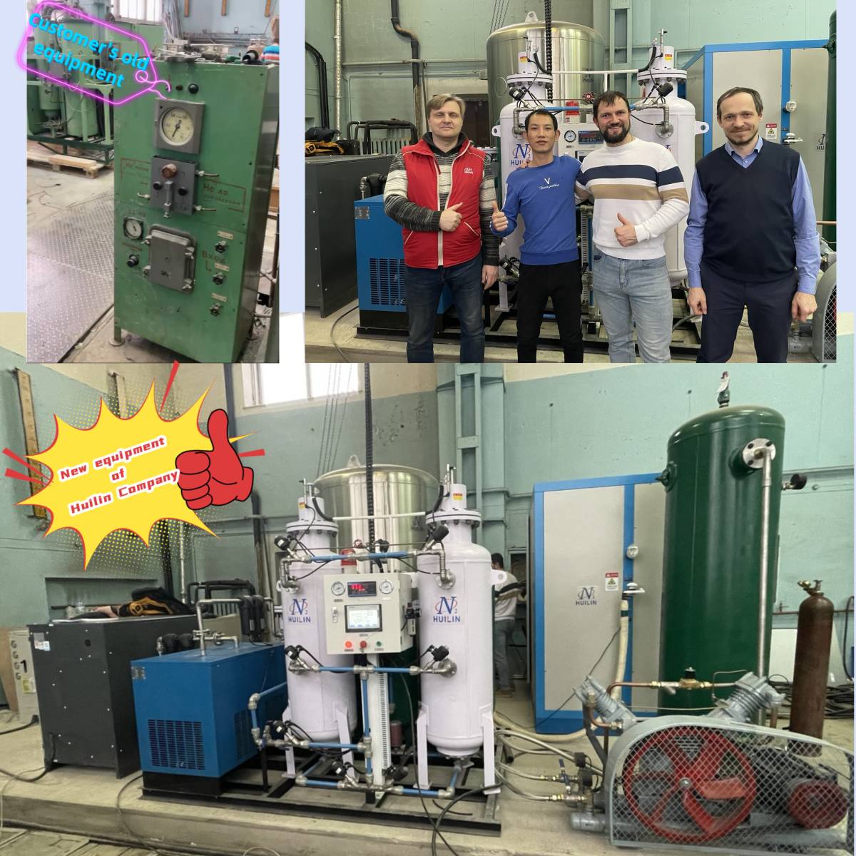 Commissioning of Russian 50L liquid nitrogen machine completed